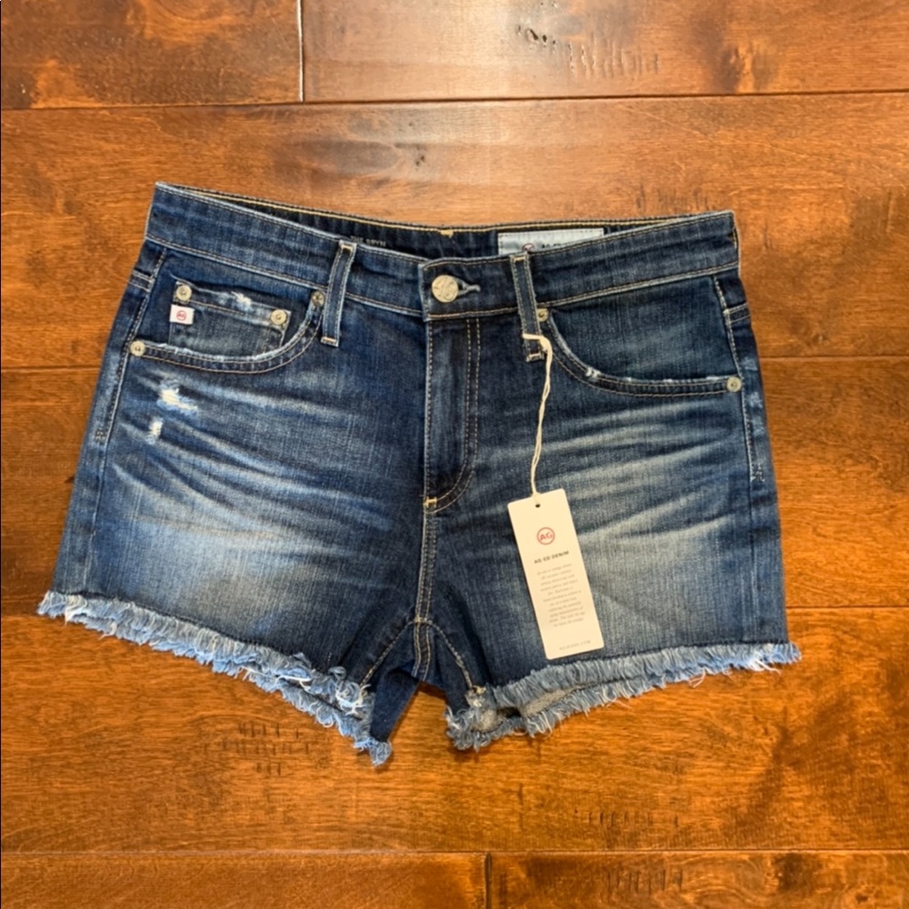 AG ED denim shorts